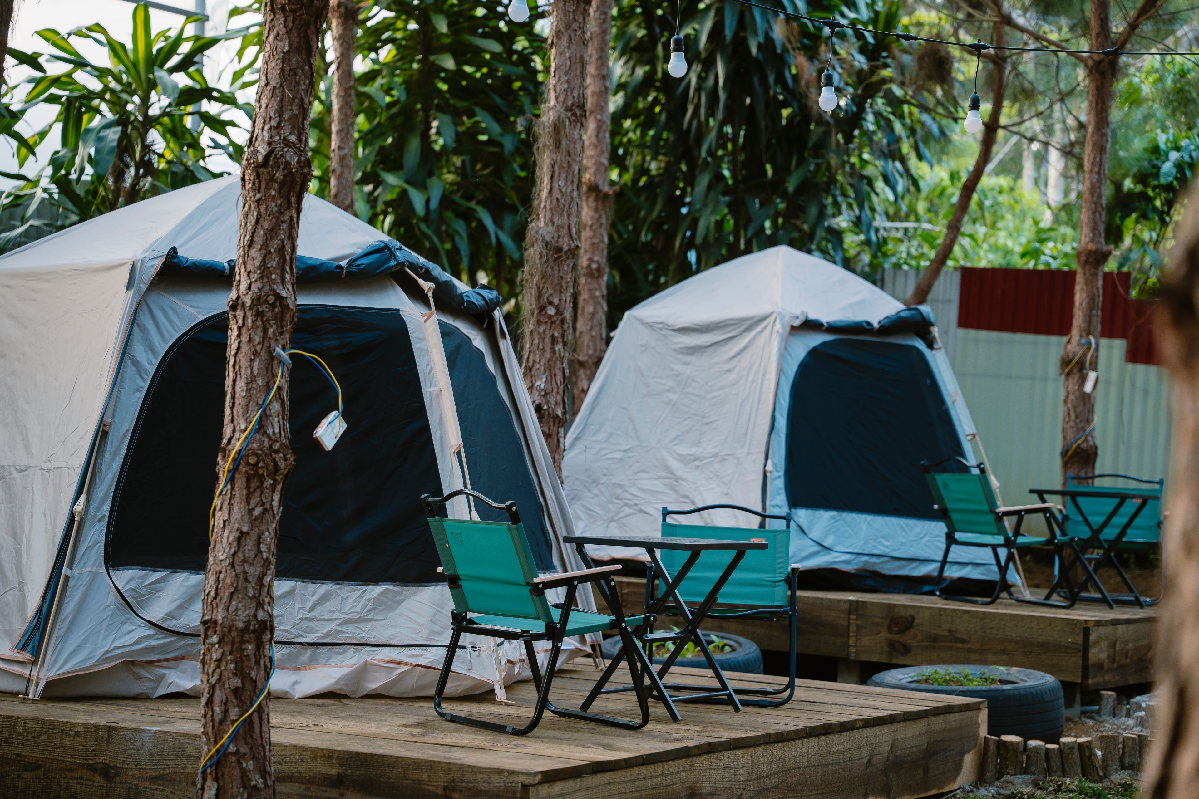 Không gian lều Bell Tent cao cấp