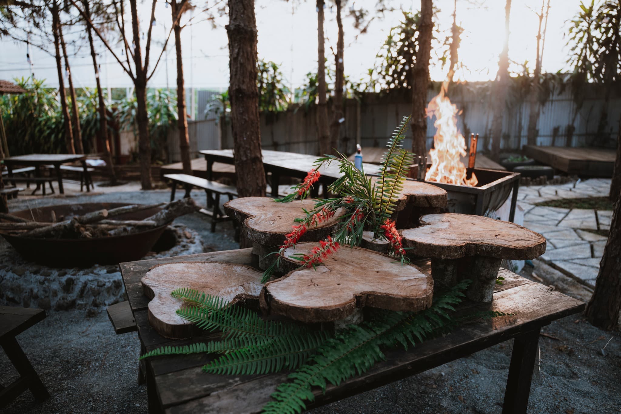 Không gian tiệc BBQ